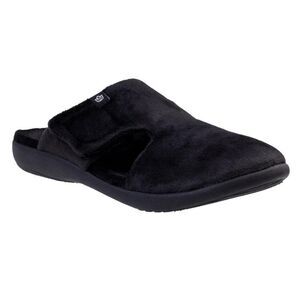NWT Waco Spenco Women Black Kholo Renew Comfort Slip Resistant Slippers Size 5.5